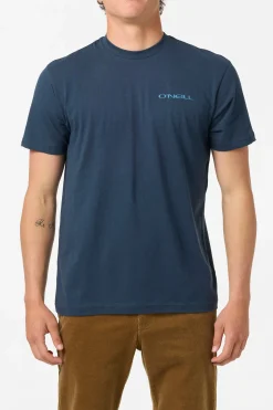 Stacked Standard Fit Tee - New Navy | O'Neill