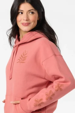 Stamp Relaxed Hoodie Pullover Fleece - Canyon Rose | O'Neill