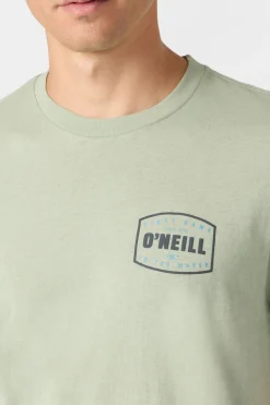 Stamped Standard Fit Tee - Seagrass | O'Neill