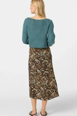 Sunni Rosalia Paisley Midi Skirts - Black | O'Neill