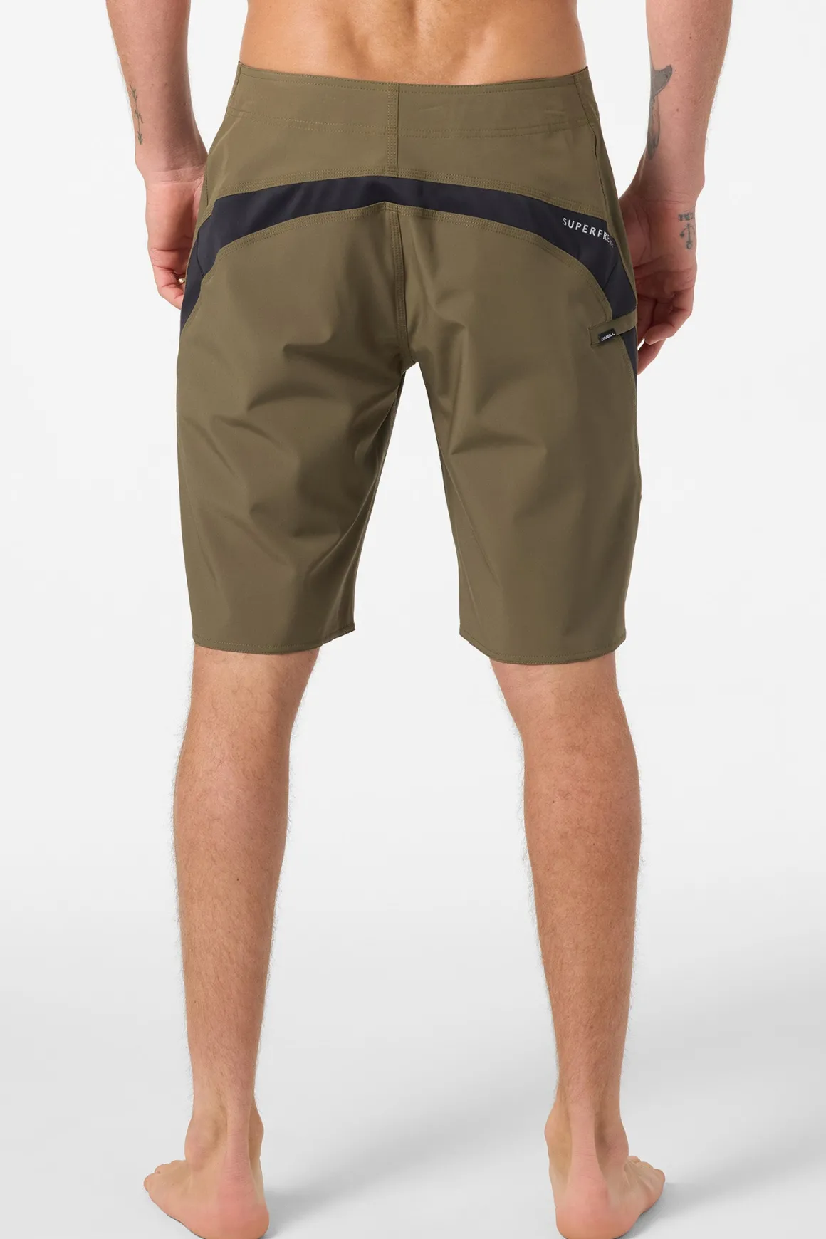 Superfreak Solid 21" Boardshorts - Army | O'Neill