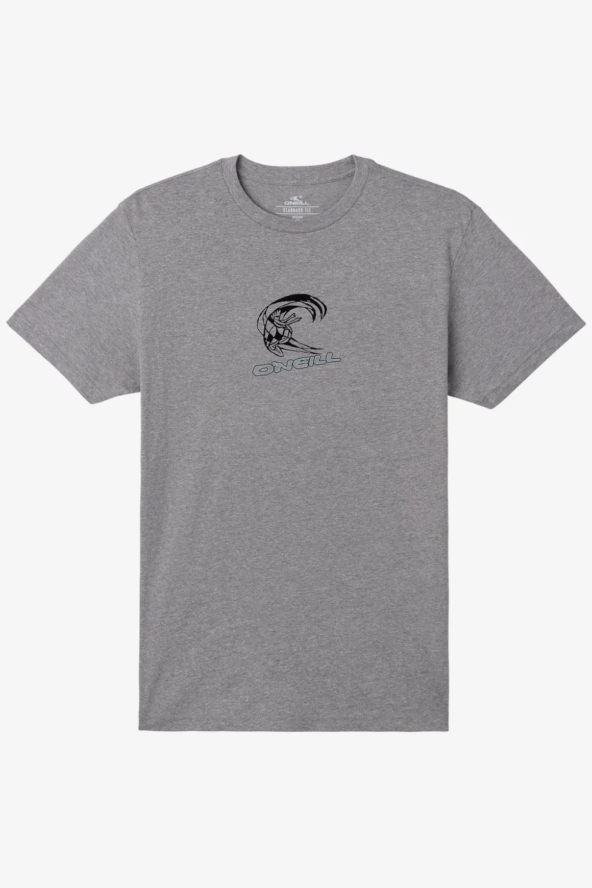 Team Spike Standard Fit Tee - Heather Grey | O'Neill