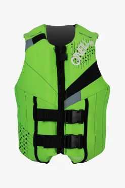 Teen Reactor Uscg Life Vest - Dayglo/blk/flint | O'Neill