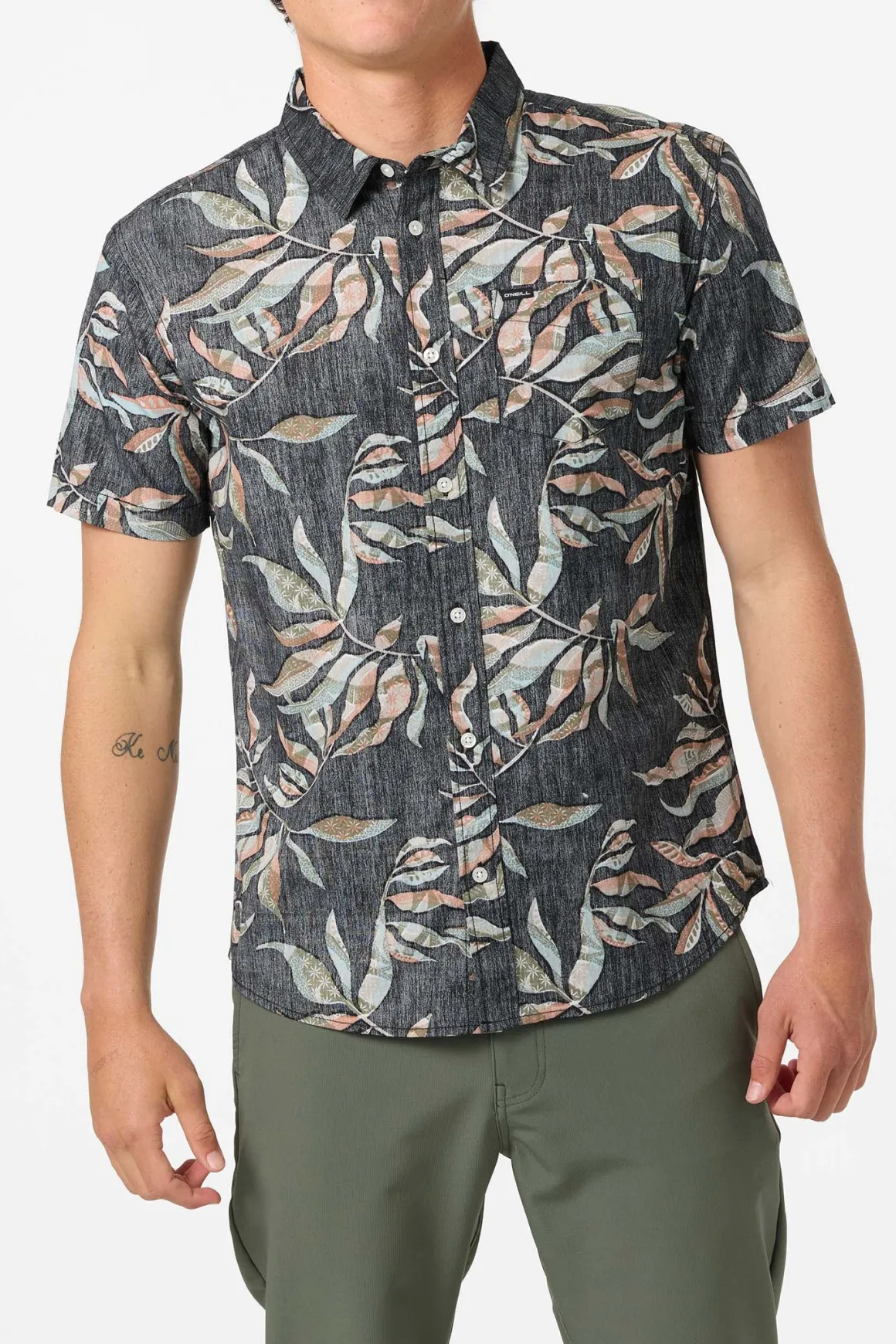 Terrace Standard Standard Fit Shirt - Black | O'Neill