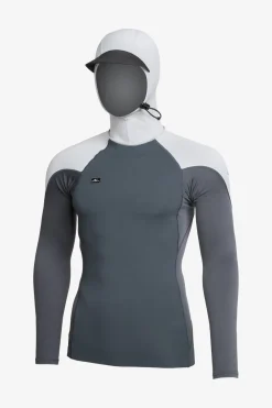 Thinskins Neo-Skins Long Sleeve W/hood - Graph Grey | O'Neill