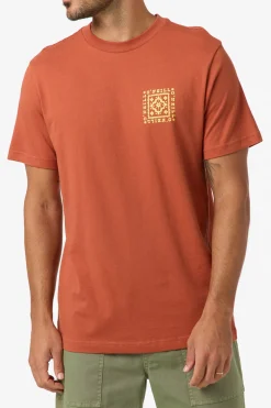 Tile Classic Tee Standard Fit Tee - Chutney | O'Neill