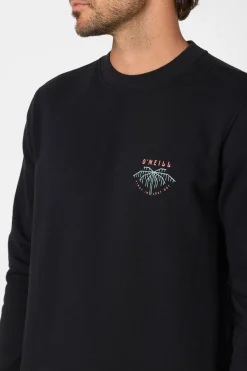 Timeout Crew Crew Neck Fleece - Black | O'Neill