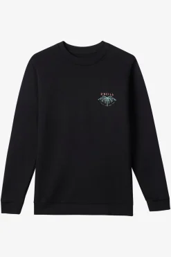 Timeout Crew Crew Neck Fleece - Black | O'Neill
