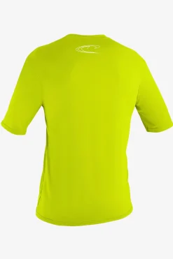 Toddler Basic Skins 50+ Sun Shirt - Lime | O'Neill