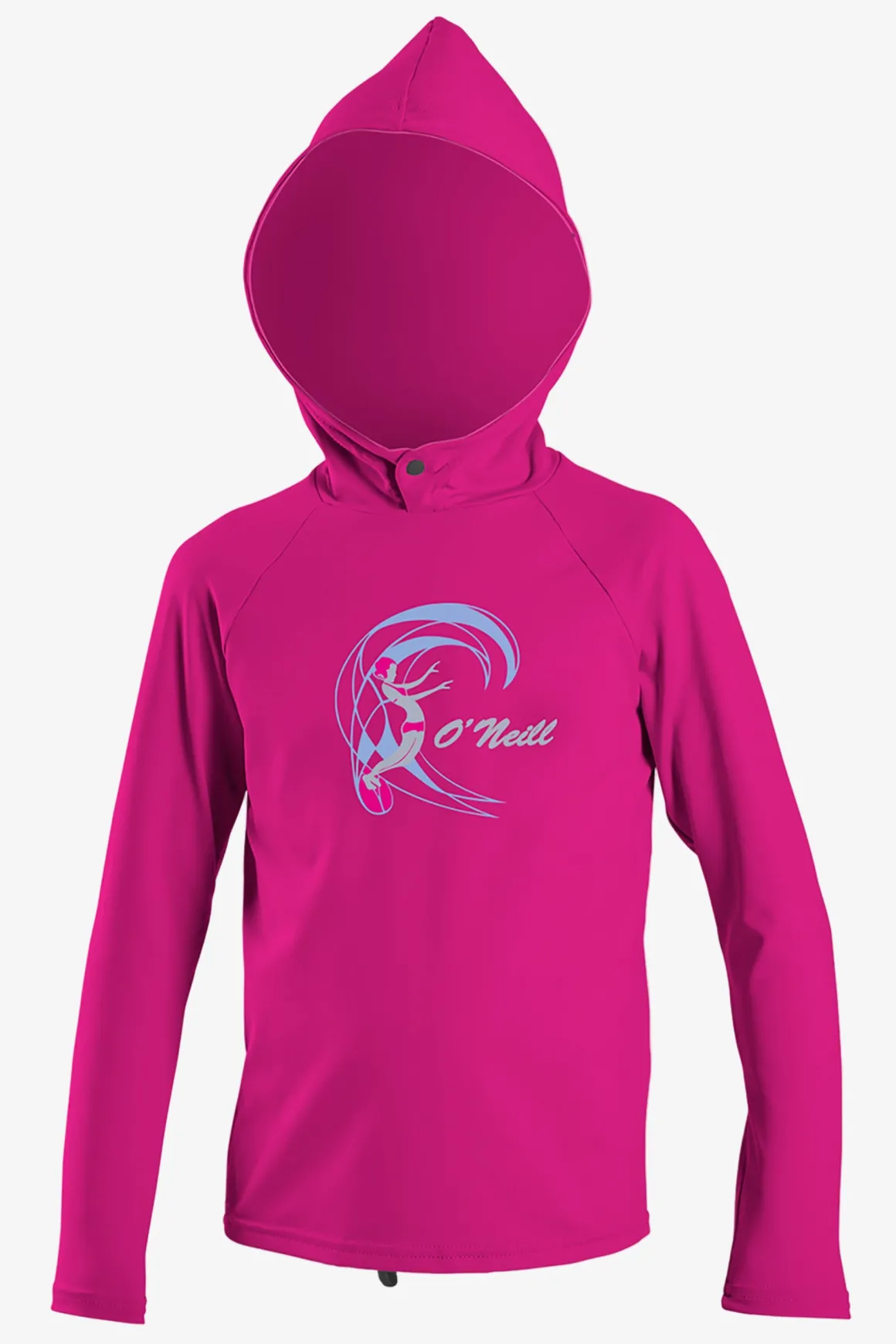 Toddler O'zone Long Sleeve Sun Hoodie - Fox Pink | O'Neill