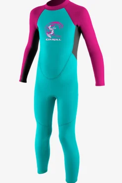 Toddler Reactor-2 2MM Back Zip Full - Aqu/gp/bry | O'Neill