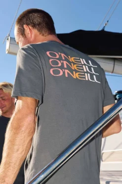 Triple Stack Classic Tee Standard Fit Tee - Dark Shadow | O'Neill