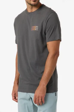 Triple Stack Classic Tee Standard Fit Tee - Dark Shadow | O'Neill