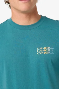 Triple Stack Classic Tee Standard Fit Tee - Hydro | O'Neill