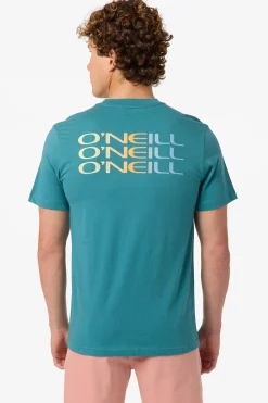 Triple Stack Classic Tee Standard Fit Tee - Hydro | O'Neill