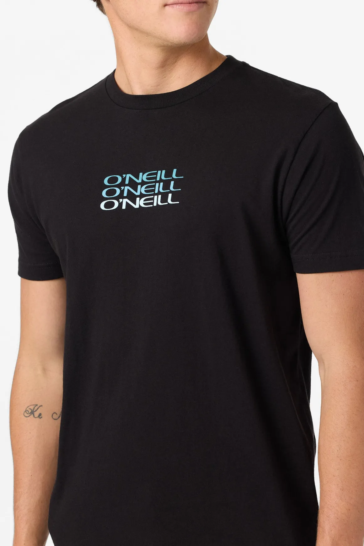 Triple Stack Standard Fit Tee - Black | O'Neill