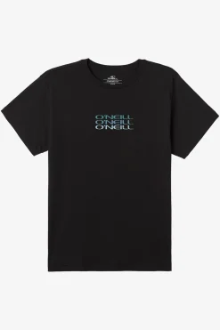 Triple Stack Standard Fit Tee - Black | O'Neill