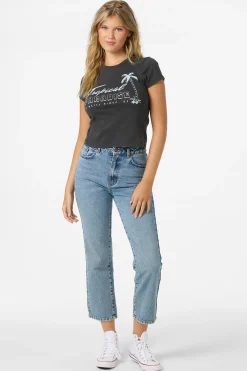 Tropical Paradise Tee - Washed Black | O'Neill