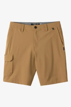 TRVLR Cargo 20" Hybrid Shorts - Dark Khaki | O'Neill
