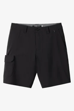 TRVLR Cargo 20" Hybrid Shorts - Black | O'Neill