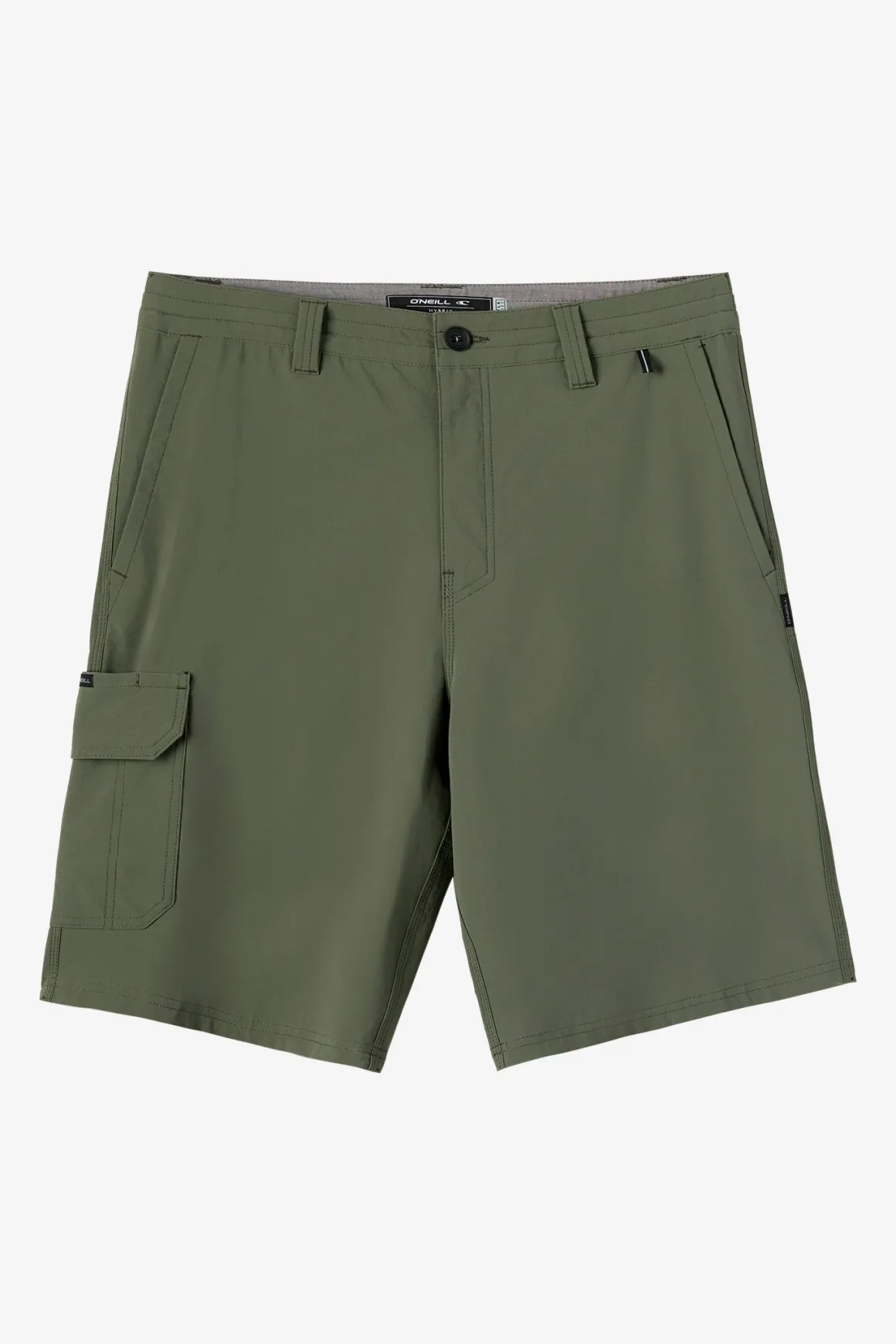 TRVLR Cargo 20" Hybrid Shorts - Dark Olive | O'Neill