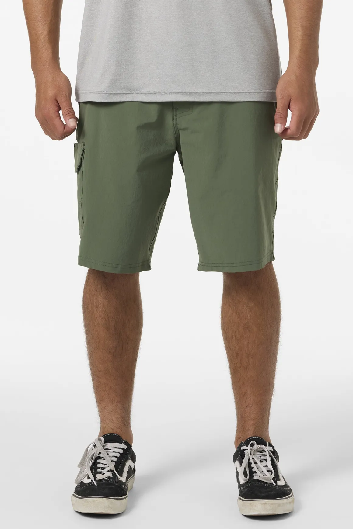 TRVLR Cargo 20" Hybrid Shorts - Dark Olive | O'Neill