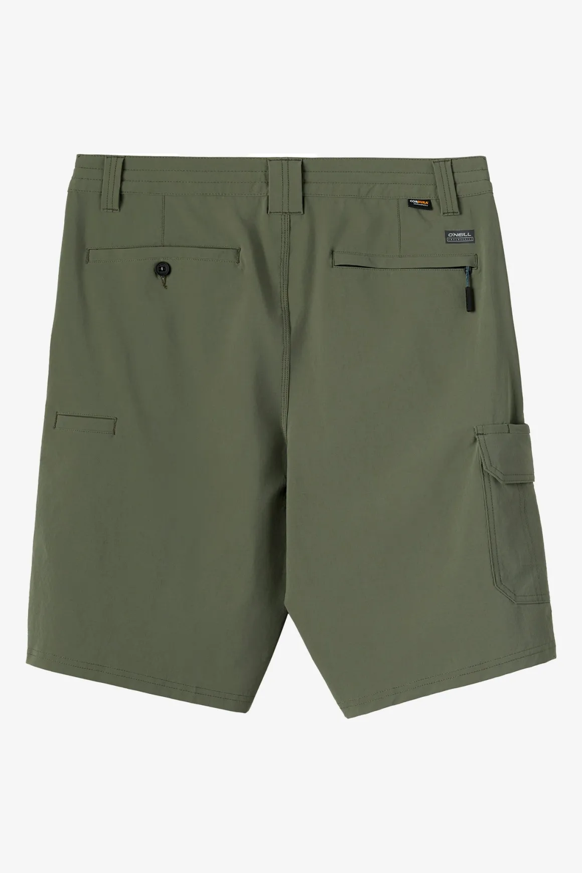 TRVLR Cargo 20" Hybrid Shorts - Dark Olive | O'Neill