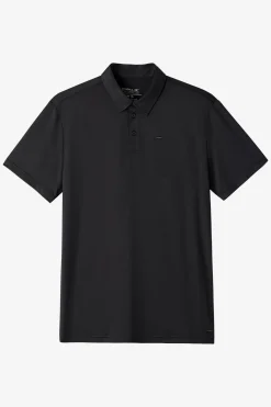 TRVLR Upf Polo Standard Fit Polo - Black | O'Neill