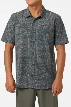 TRVLR Upf Traverse Hawaii Shirt - Dark Olive | O'Neill