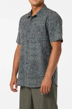 TRVLR Upf Traverse Hawaii Shirt - Dark Olive | O'Neill