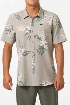 TRVLR Upf Traverse Hawaii Shirt - Khaki | O'Neill