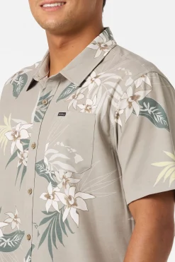 TRVLR Upf Traverse Hawaii Shirt - Khaki | O'Neill