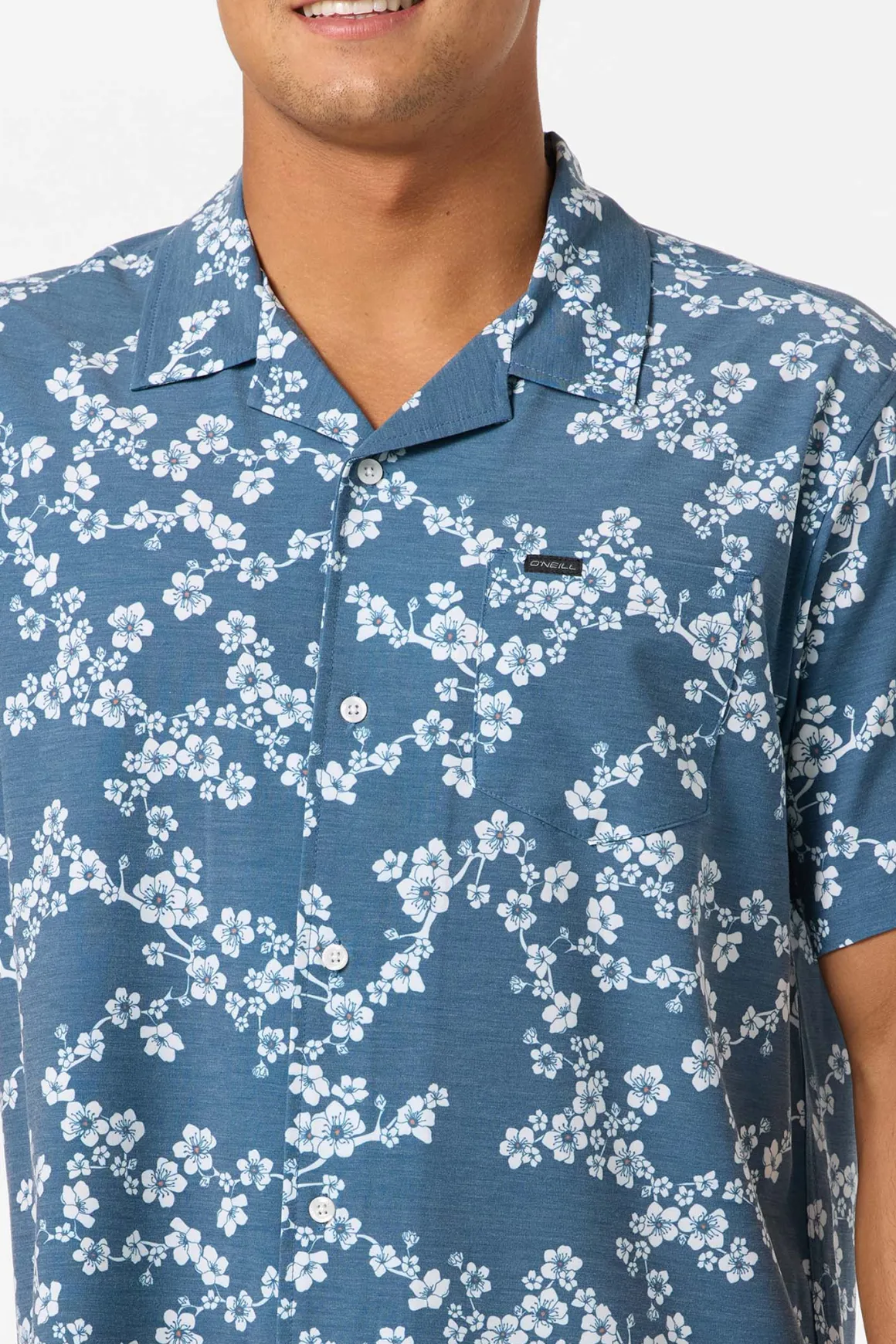 TRVLR Upf Traverse Hawaii Shirt - Midnight Navy | O'Neill