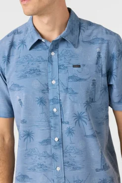 TRVLR Upf Traverse Relaxed Relaxed Fit Shirt - Blue Mirage | O'Neill
