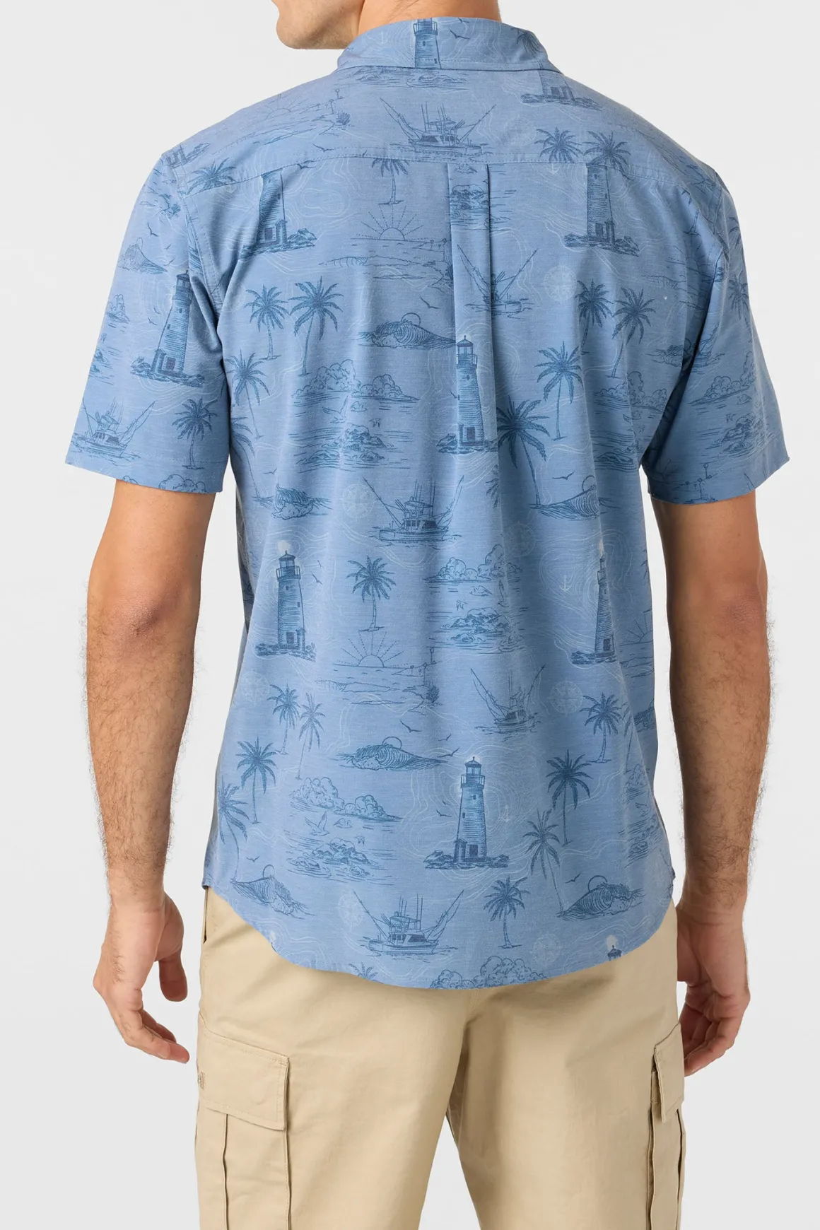 TRVLR Upf Traverse Relaxed Relaxed Fit Shirt - Blue Mirage | O'Neill