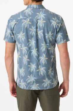 TRVLR Upf Traverse Slub Standard Standard Fit Shirt - Dark Slate | O'Neill