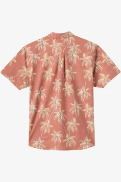 TRVLR Upf Traverse Slub Standard Standard Fit Shirt - Baked Clay | O'Neill