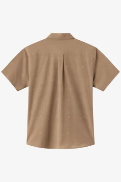 TRVLR Upf Traverse Standard Woven Shirt Standard Fit Shirt - Dark Khaki | O'Neill