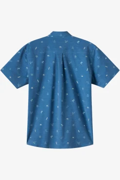 TRVLR Upf Traverse Standard Standard Fit Shirt - Indigo 2 | O'Neill