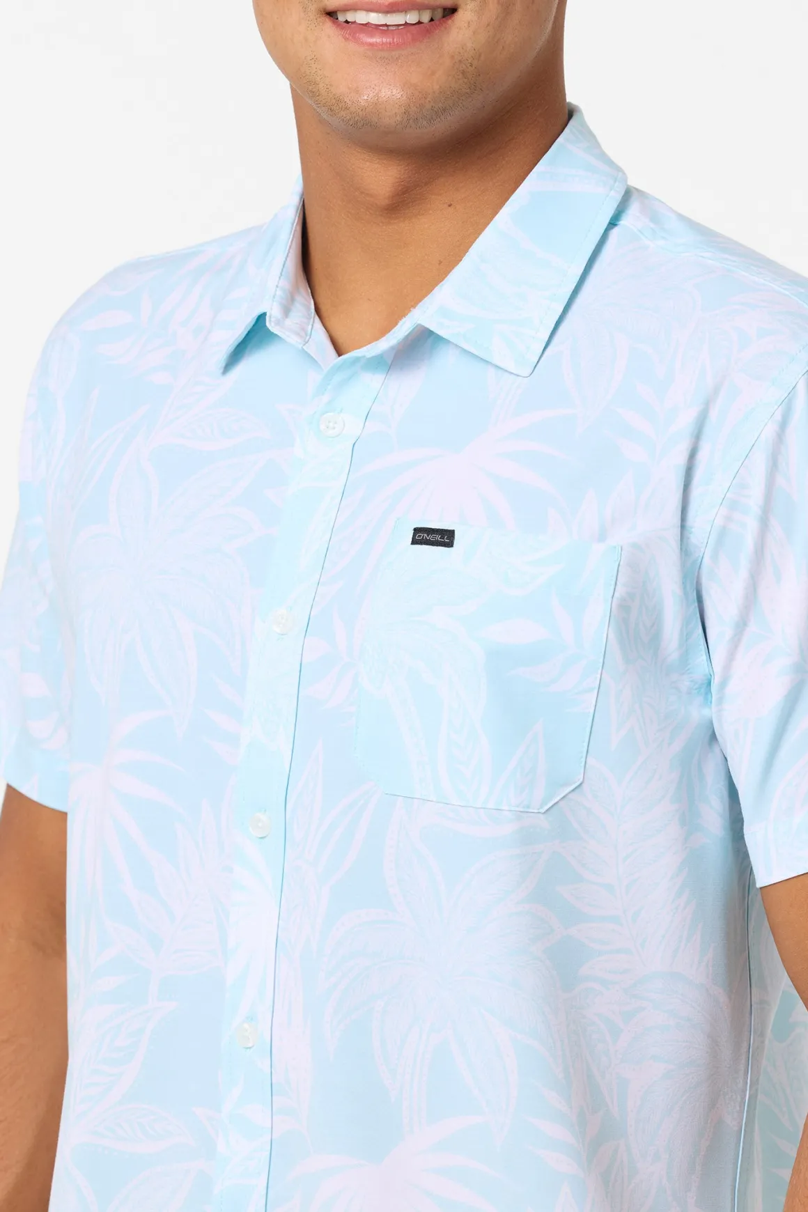 TRVLR Upf Traverse Standard Standard Fit Shirt - Sky Blue 2 | O'Neill