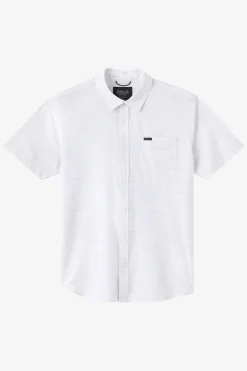 TRVLR Upf Traverse Stripe Standard Woven Shirt Standard Fit Shirt - Tofu | O'Neill