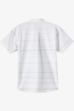 TRVLR Upf Traverse Stripe Standard Standard Fit Shirt - Natural 2 | O'Neill