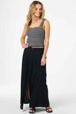 Tryston Skirt Midi Skirts - Black | O'Neill