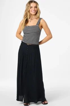 Tryston Skirt Midi Skirts - Black | O'Neill