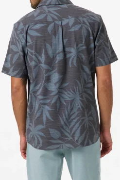 Upf Slub Relaxed Wvn Shirt Relaxed Fit Shirt - Black | O'Neill