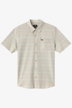 Upf Slub Relaxed Wvn Shirt Relaxed Fit Shirt - Lt Khaki | O'Neill
