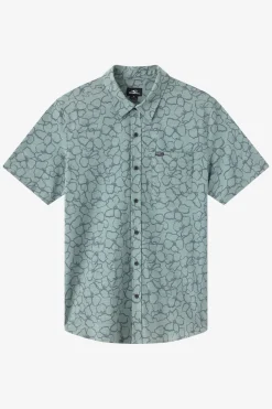 Upf Slub Relaxed Wvn Shirt Relaxed Fit Shirt - Dark Shadow | O'Neill