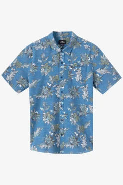 Upf Slub Relaxed Wvn Shirt Relaxed Fit Shirt - Midnight Navy | O'Neill