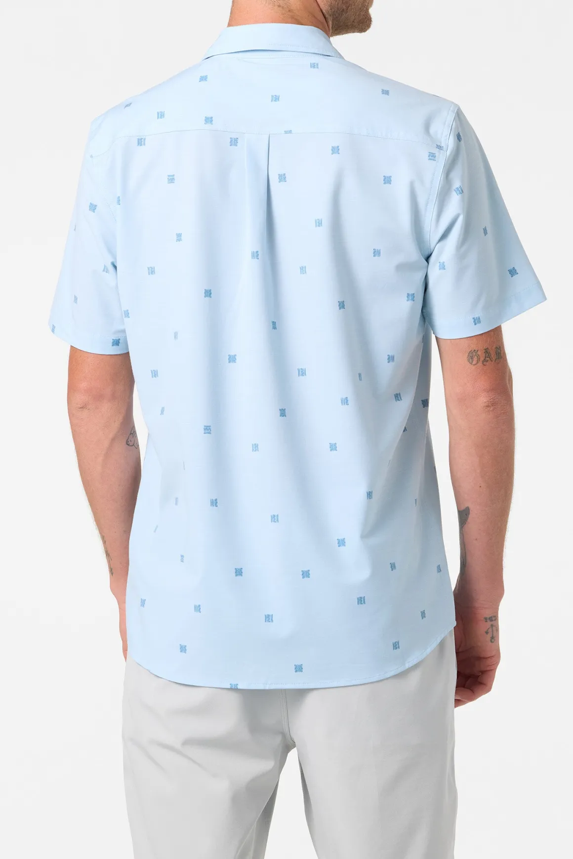 Upf Slub Relaxed Wvn Shirt Relaxed Fit Shirt - Baby Blue | O'Neill