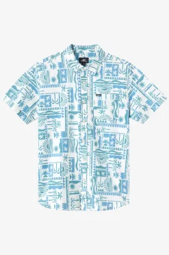 Upf Slub Standard Wvn Shirt Standard Fit Shirt - Cream | O'Neill